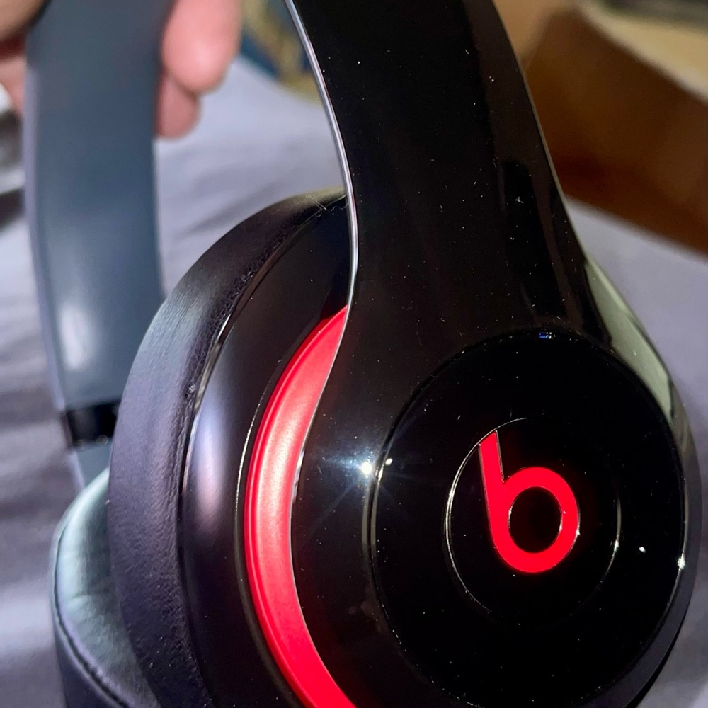 Beats Black and Red Headphones